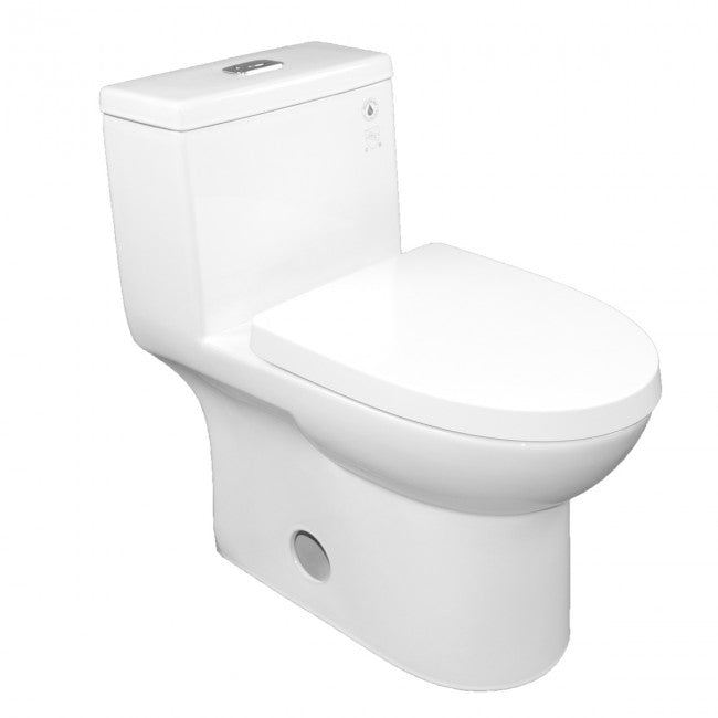 Vitreous China Siphonic OnePiece Toilet, 12